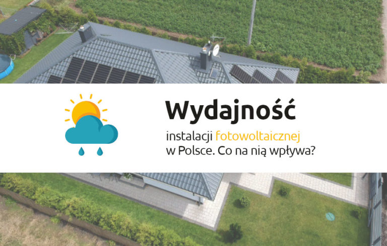 wydajność instalacja fotowoltaiczna