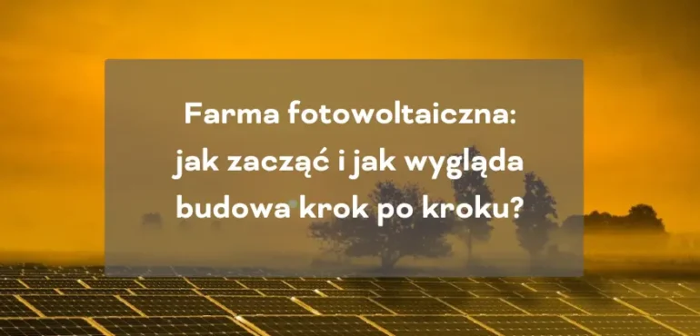 Farma fotowoltaiczna