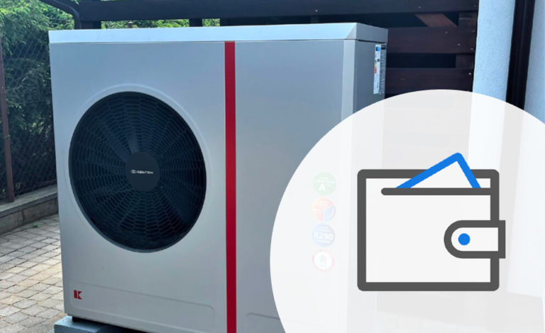 roczny i miesięczny koszt pompy ciepła