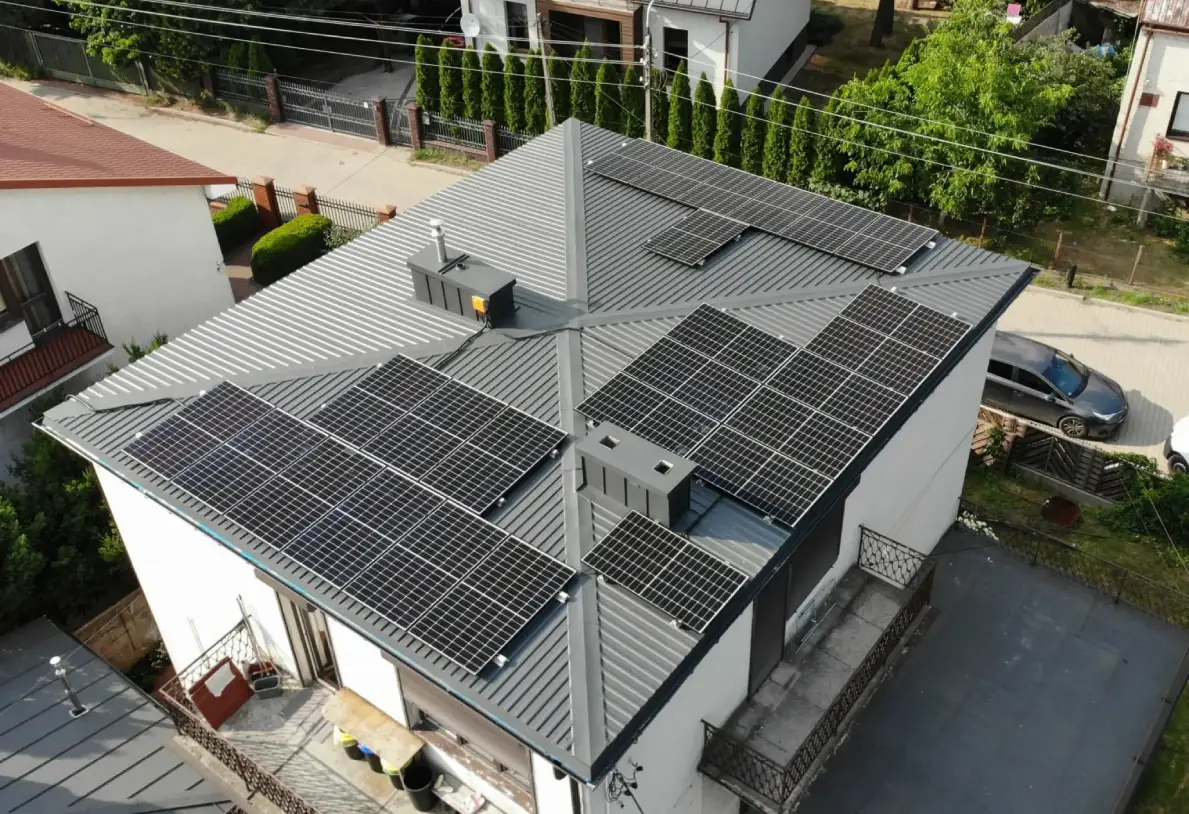 Fotowoltaika na dachu w Karczewie