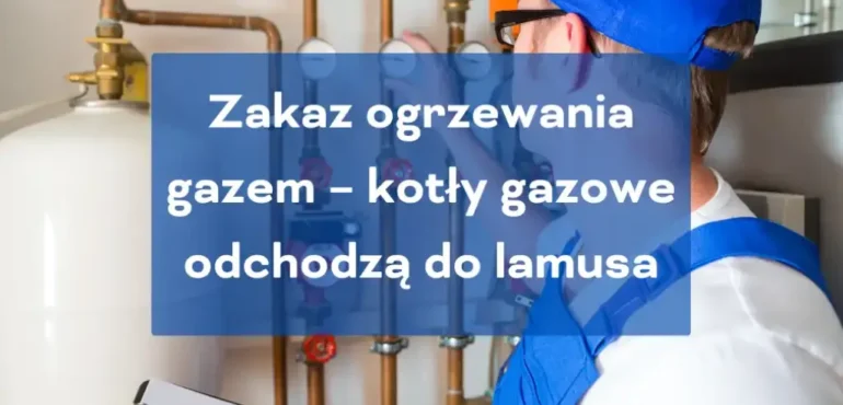 Zakaz ogrzewania gazem, zakaz kotłów gazowych