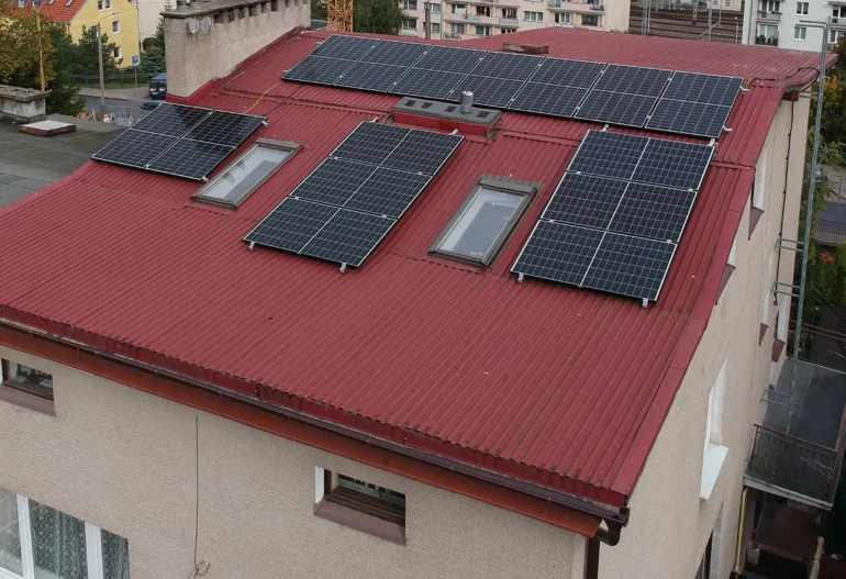 Fotowoltaika gdynia panele fotowoltaiczne na dachu