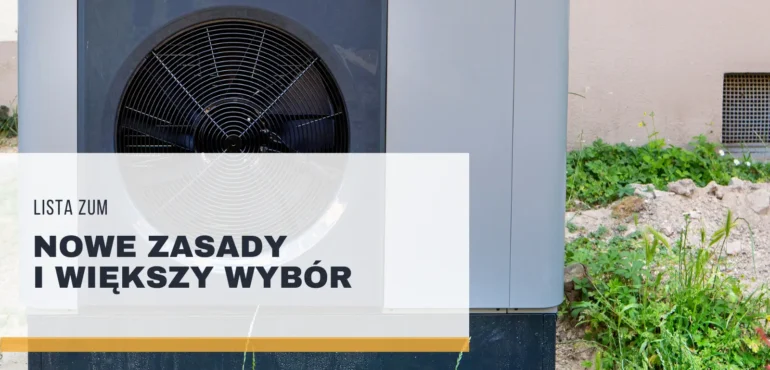 Lista ZUM nowe zasady i większy wybór