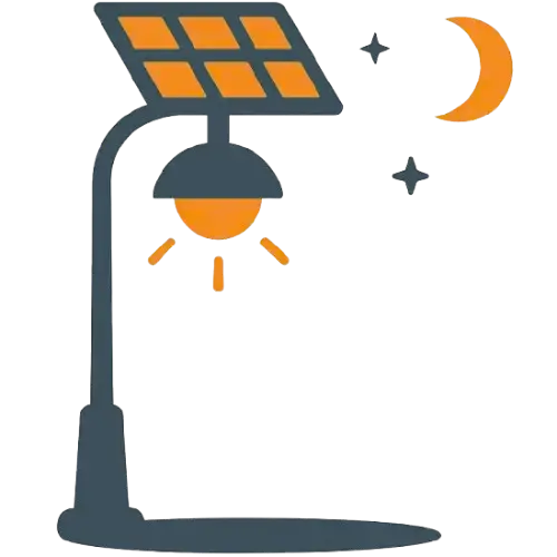 Lampa solarna uliczna – świeci całą noc