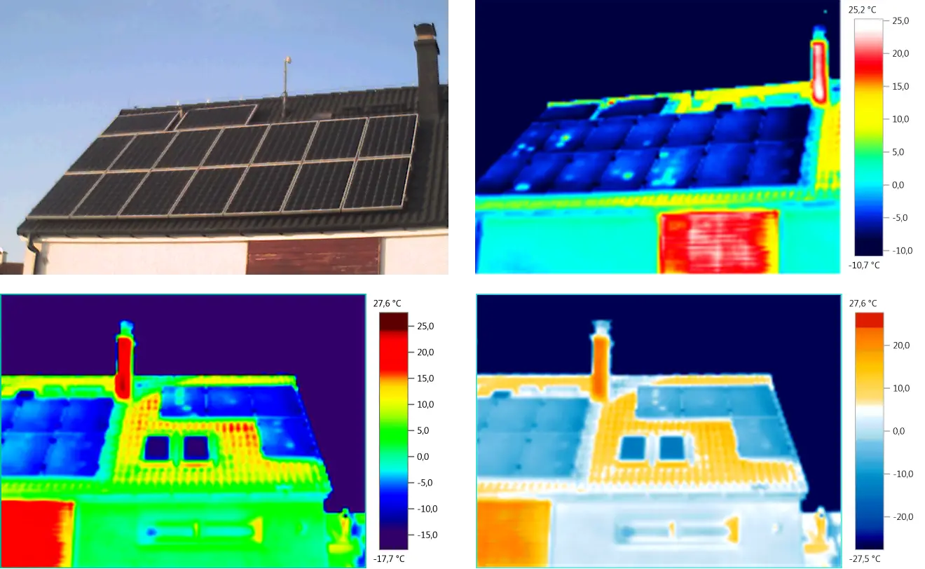 Diagnostyka termowizyjna instalacji fotowoltaicznej kamerą termowizyjną