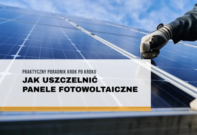 Jak uszczelnić panele fotowoltaiczne? Praktyczny poradnik krok po kroku