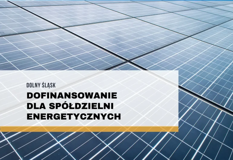 Spółdzielnia energetyczna dofinansowanie